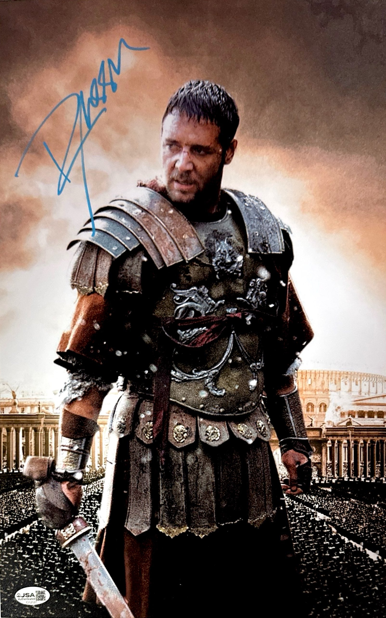 Gladiator Maximus 11X17 Photo JSA Main image