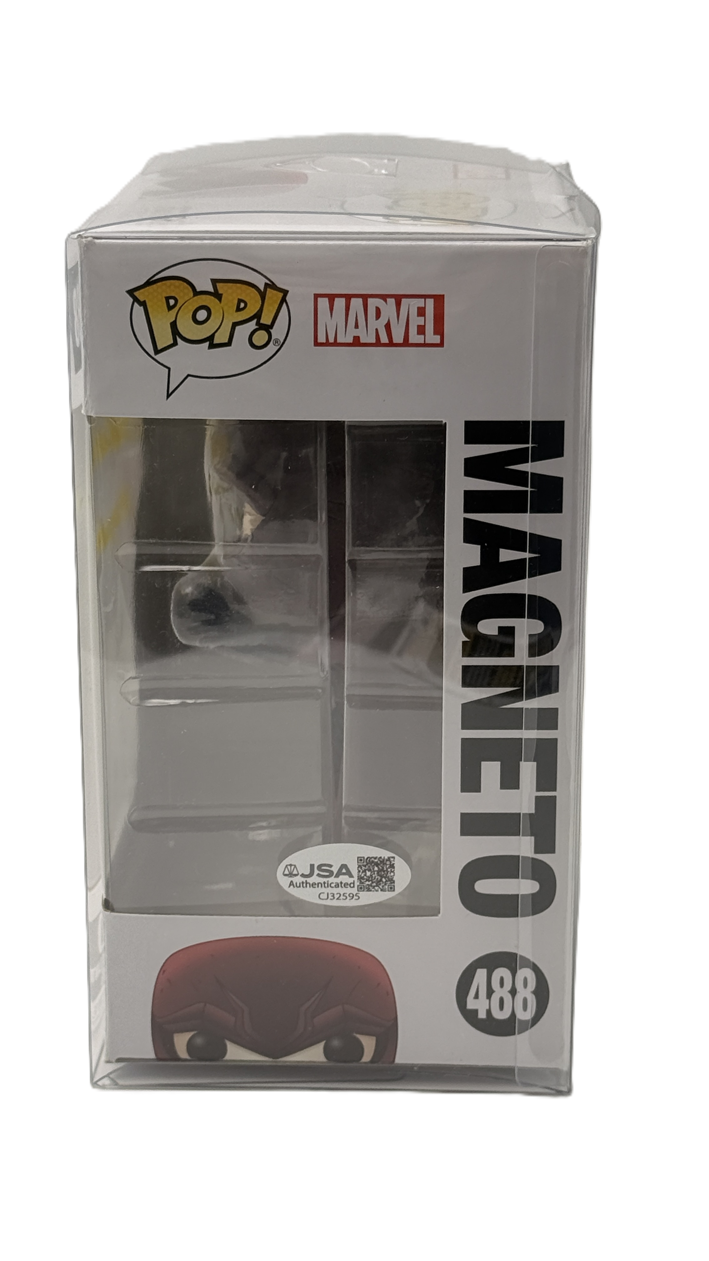 X-Men Magneto FUNKO POP 488 JSA Secondary image